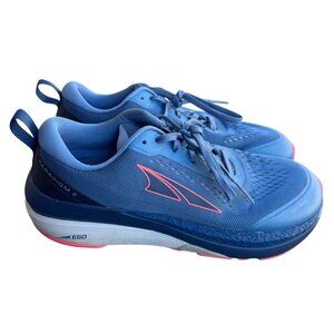 Altra Ego Paradigm 5 Women's Size 10 Running Shoes Blue Foot Shape